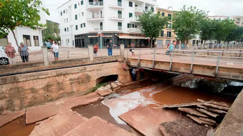 Destrozos ocasionados en Menorca tras el paso de la DANA Destrozos ocasionados en Menorca tras el paso de la DANA