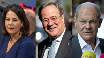 Así son los tres candidatos que aspiran a suceder a la canciller Angela Merkel en las elecciones de Alemania Así son los tres candidatos que aspiran a suceder a la canciller Angela Merkel en las elecciones de Alemania