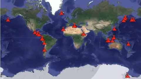 1.500 volcanes hay en el mundo 1.500 volcanes hay en el mundo