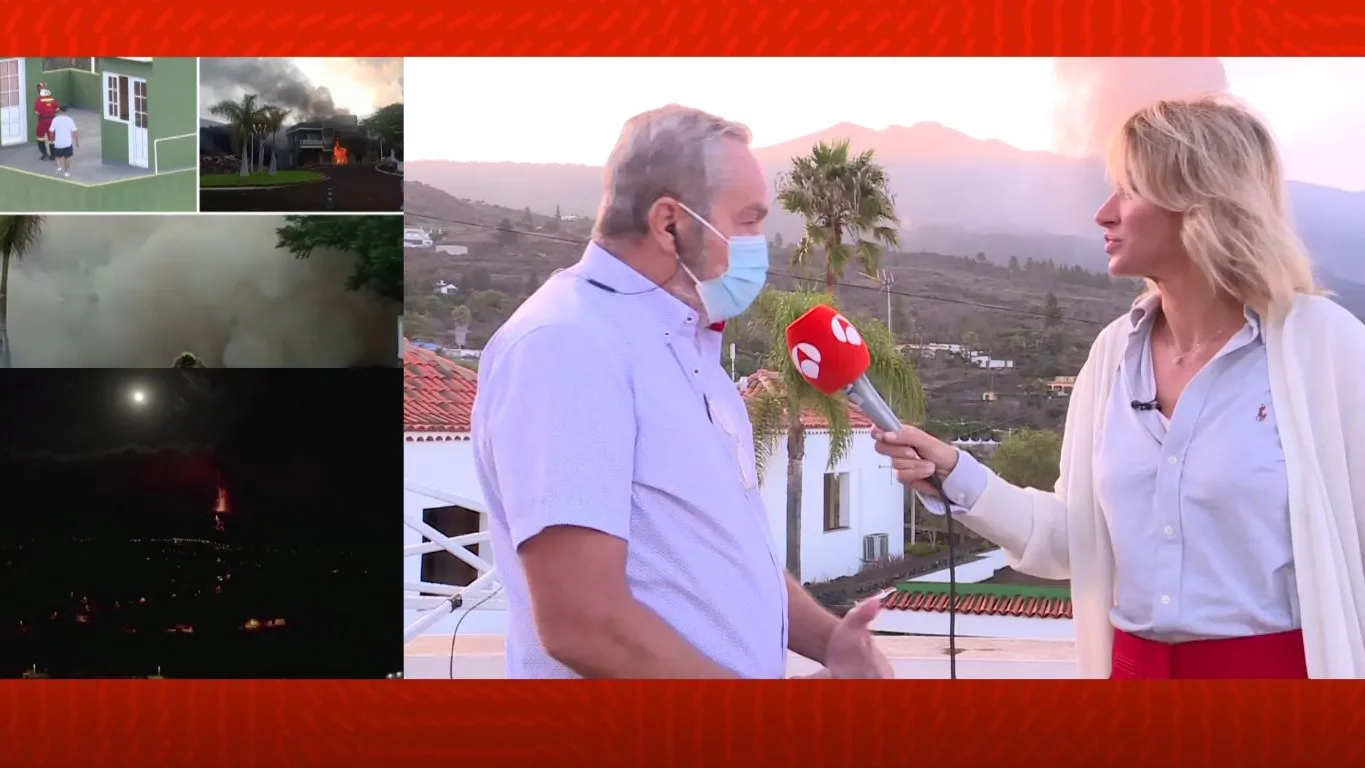 Los vecinos, desolados en La Palma.