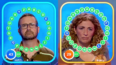 “Ha vuelto a pasar”: Un doble tropiezo decanta ‘El Rosco’ entre Sofía y Marco Antonio cuando más igualado estaba “Ha vuelto a pasar”: Un doble tropiezo decanta ‘El Rosco’ entre Sofía y Marco Antonio cuando más igualado estaba