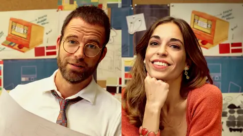 Carles Francino y Carlota Baró son Fran y Coral en 'Amar es para siempre' 'Amar es para siempre'