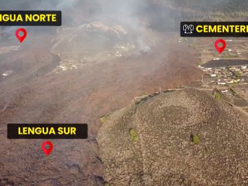 Imágenes de la evolución del volcán de La Palma, a vista de dron