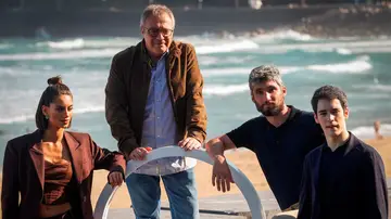 Director y actores película 'Las leyes de la frontera' Director y actores película 'Las leyes de la frontera'
