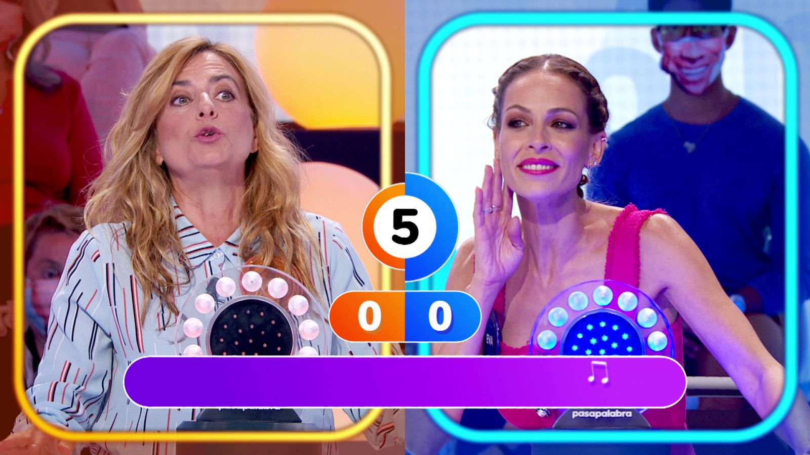 “Enchufada” y “envidiosa”, el sonado pique entre Eva González y Lola Baldrich en 'La Pista'