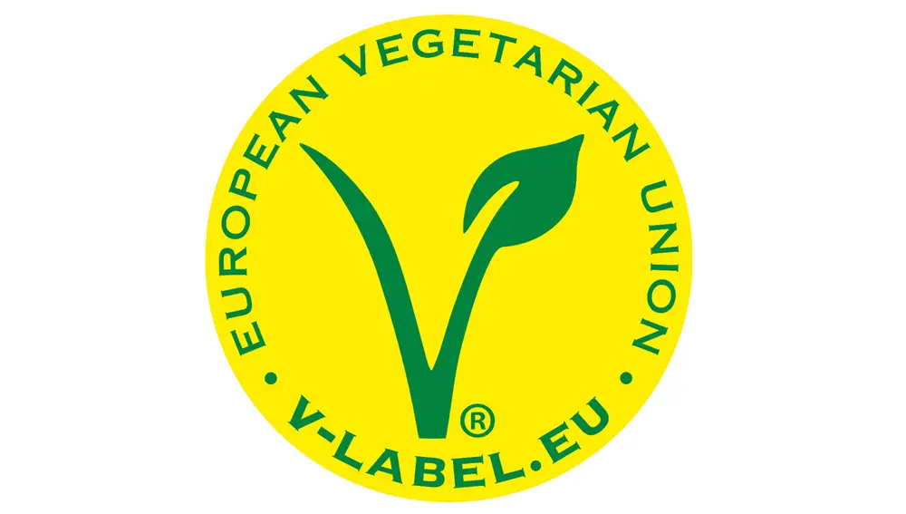 Etiqueta V-label Unión Europea