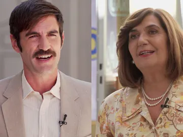 Ane Gabarain y Jon Plazola, repiten como madre e hijo en la ficción: ¿cómo ha sido su reencuentro? Ane Gabarain y Jon Plazola, repiten como madre e hijo en la ficción: ¿cómo ha sido su reencuentro?