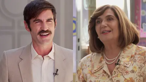 Ane Gabarain y Jon Plazola, repiten como madre e hijo en la ficción: ¿cómo ha sido su reencuentro? Ane Gabarain y Jon Plazola, repiten como madre e hijo en la ficción: ¿cómo ha sido su reencuentro?