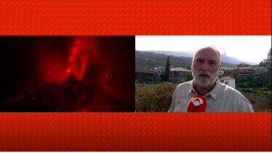 El chef José Andrés, impresionado por el volcán de La Palma: 