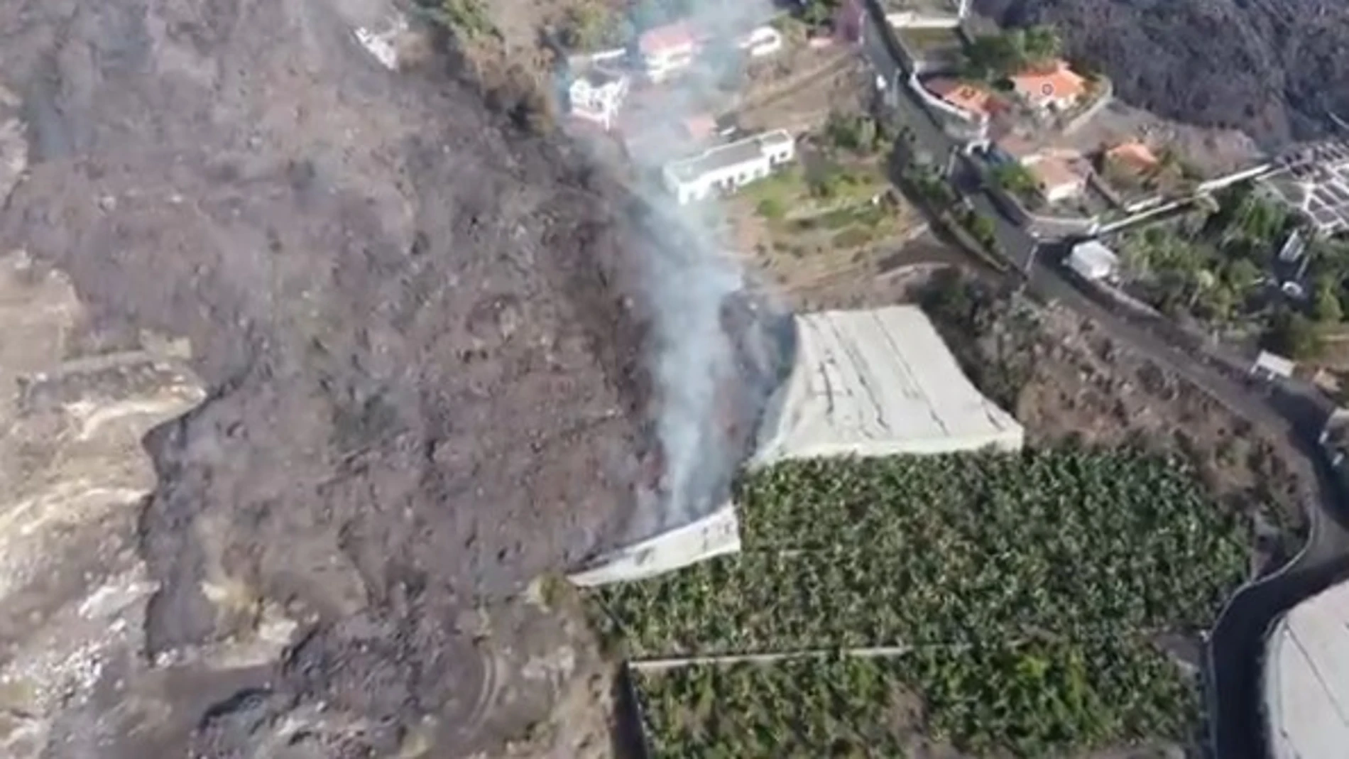 Erupción hawaiana del volcán