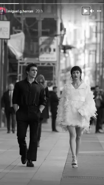 Miguel Herrán y Úrsula Corberó en sus Stories Miguel Herrán y Úrsula Corberó en sus Stories