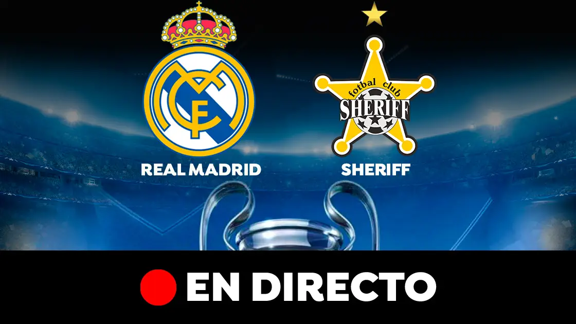 Real Madrid - Sheriff Tiraspol: Partido de hoy de Champions League, en directo