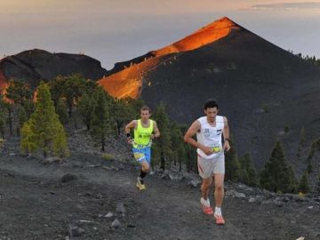 Kilian Jornet, en una edición de la Transvulcania