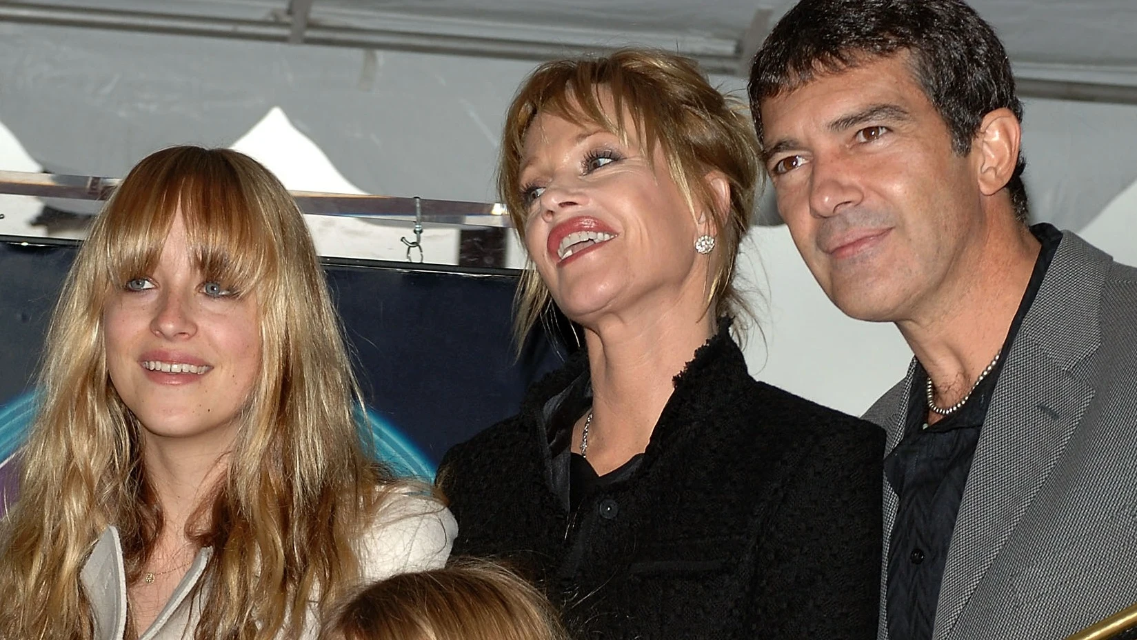 Dakota Johnson, Melanie Griffith y Antonio Banderas Dakota Johnson, Melanie Griffith y Antonio Banderas