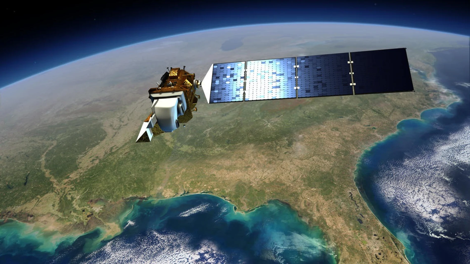 Un satélite Landsat Un satélite Landsat