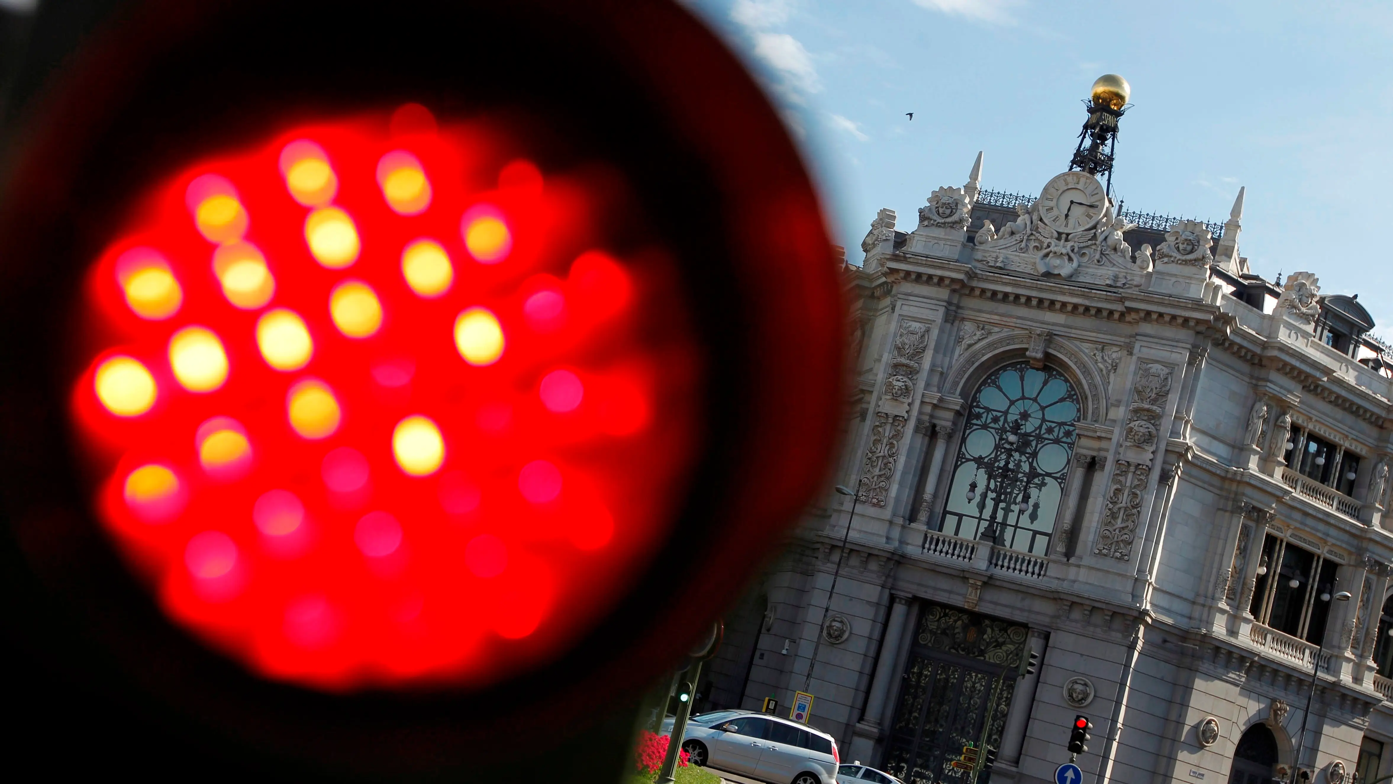 Fachada de la sede del Banco de Espa&ntilde;a