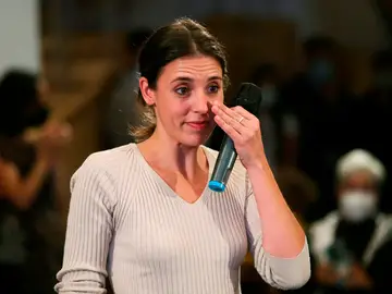 Irene Montero se emociona hasta las lágrimas por Noelia Vera Irene Montero se emociona hasta las lágrimas por Noelia Vera