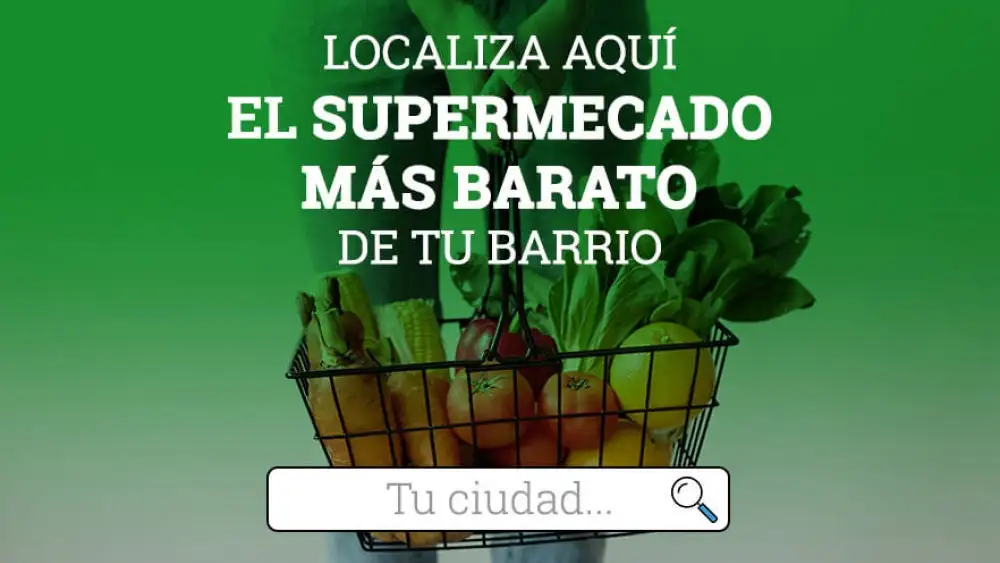 Buscador interactivo: &iquest;Cu&aacute;l es el supermercado m&aacute;s barato de tu localidad?
