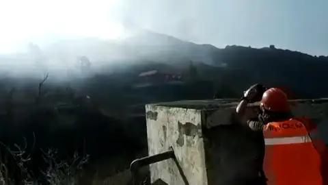 Científicos refugiados La Palma Científicos refugiados La Palma