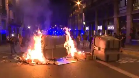 Quema contenedores Cataluña Quema contenedores Cataluña