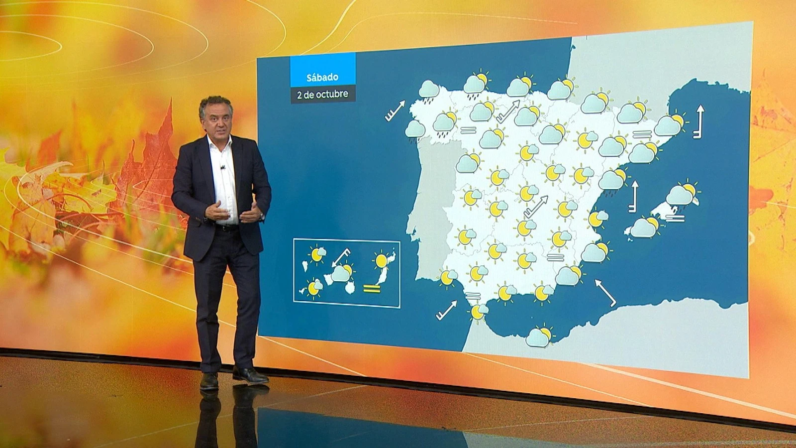 El tiempo para el 2 de octubre con Roberto Brasero