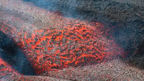Lava volcán La Palma Lava volcán La Palma
