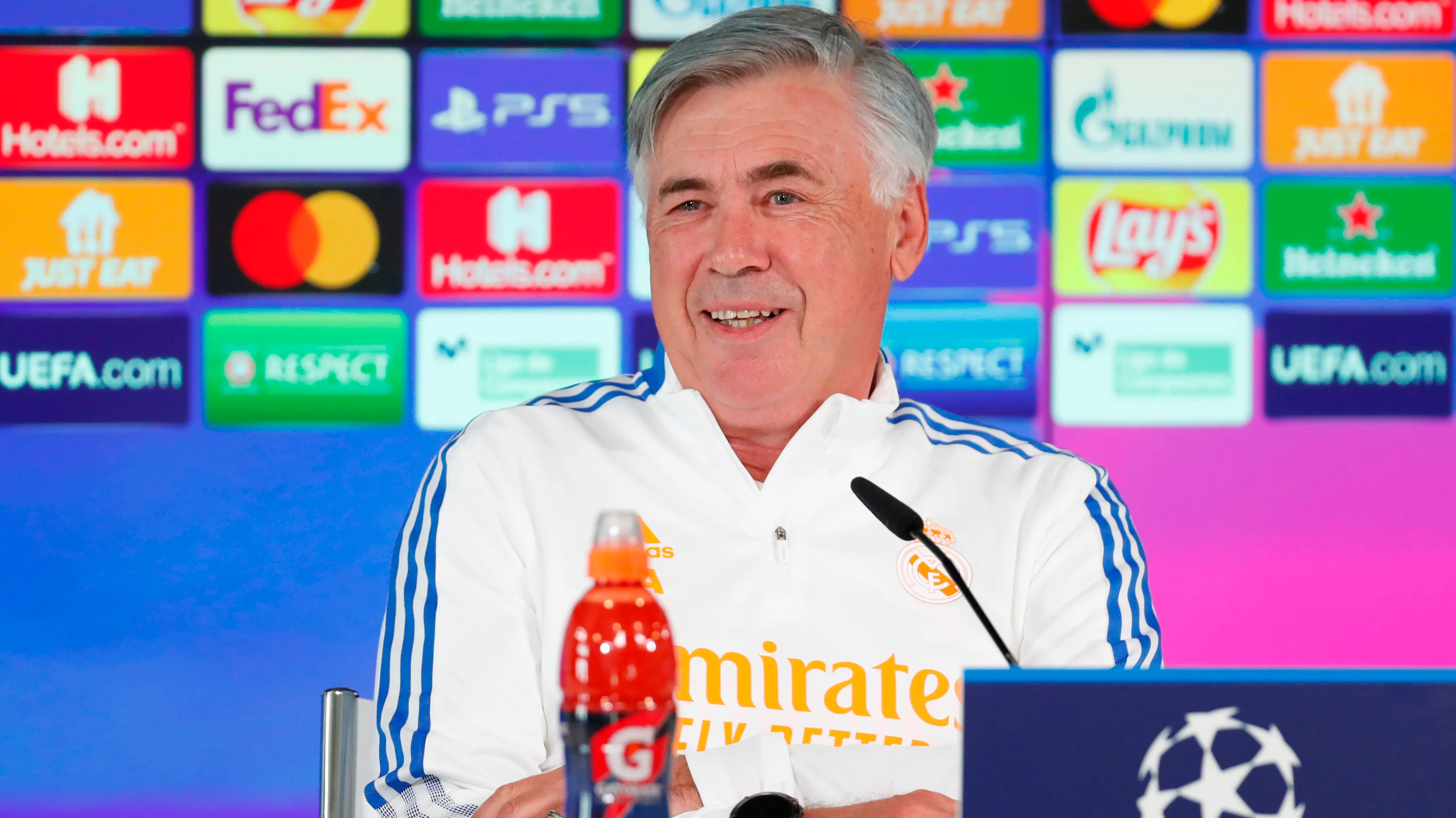 Ancelotti: "Que disfrute Mbappé porque el Madrid es el mejor club del mundo" Ancelotti: "Que disfrute Mbappé porque el Madrid es el mejor club del mundo"