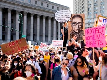 Marchas en Estados Unidos en defensa del derecho al aborto