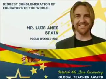 Un profesor de Huelva, ganador del Global Teacher Award 2021