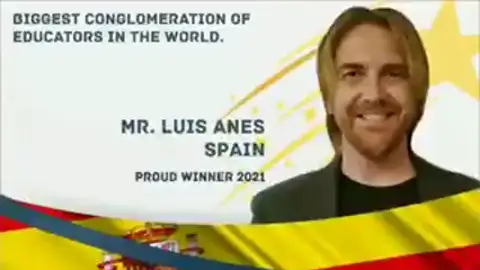 Un profesor de Huelva, ganador del Global Teacher Award 2021 Un profesor de Huelva, ganador del Global Teacher Award 2021