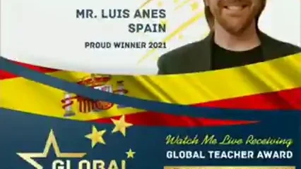 Un profesor de Huelva, ganador del Global Teacher Award 2021