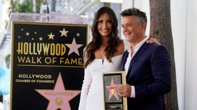 Las orgullosas palabras de Rachel Valdés a Alejandro Sanz tras conseguir su estrella en el Paseo de la Fama