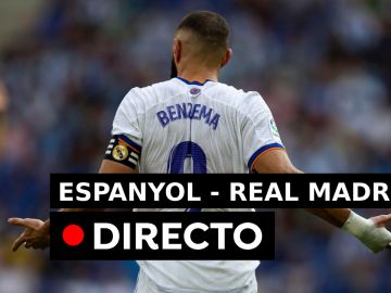 Espanyol - Real Madrid: Gol de Benzema, en directo (2-1)