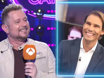 El Monaguillo se 'moja' con la voz de los famosos: "Rafa Nadal tiene una imagen de cantante latino, tipo Luis Miguel" El Monaguillo se 'moja' con la voz de los famosos: "Rafa Nadal tiene una imagen de cantante latino, tipo Luis Miguel"