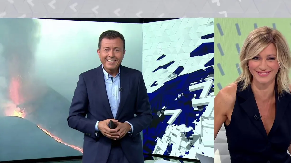 Susanna Griso con Manu Sánchez. Susanna Griso con Manu Sánchez.
