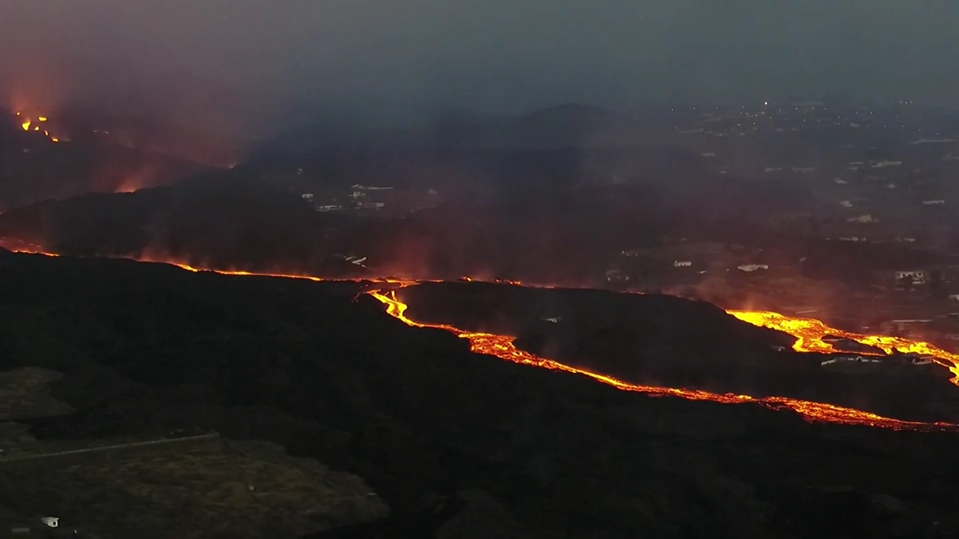coladas de lava nuevas