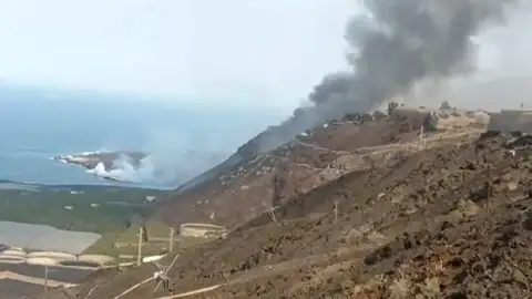 Lava volcán de La Palma Lava volcán de La Palma