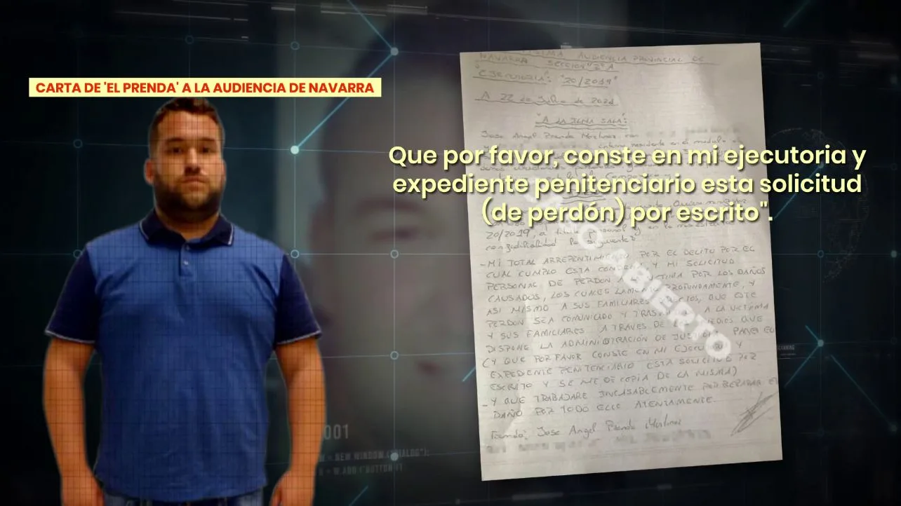 El prenda reconoce la violaci&oacute;n.