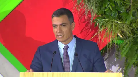 Pedro Sánchez saca pecho de una recuperación "más rápida" y "justa" que en la crisis de 2008 Pedro Sánchez saca pecho de una recuperación "más rápida" y "justa" que en la crisis de 2008