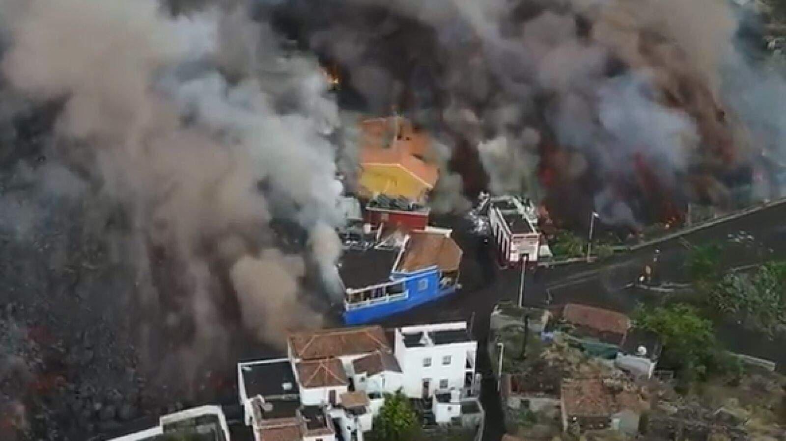 La lava ya ha sepultado 605 casas en La Palma: 