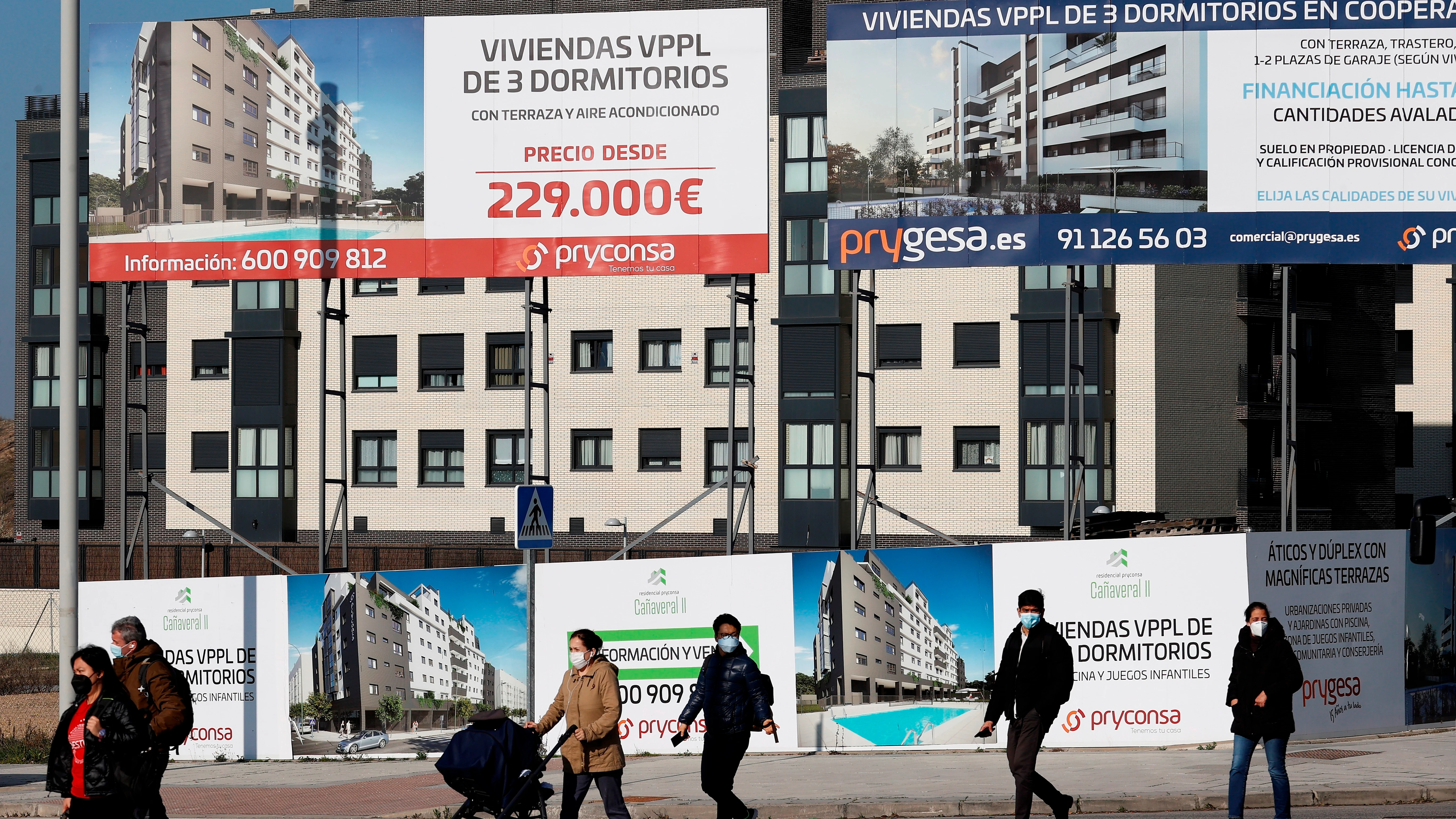 Carteles venta viviendas
