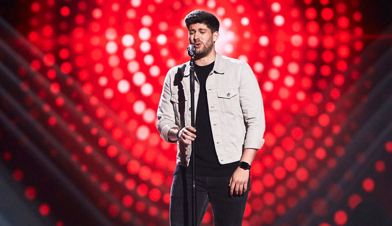 Marc Figols canta &lsquo;The man who can&rsquo;t be moved&rsquo; en las Audiciones a ciegas de &lsquo;La Voz&rsquo;