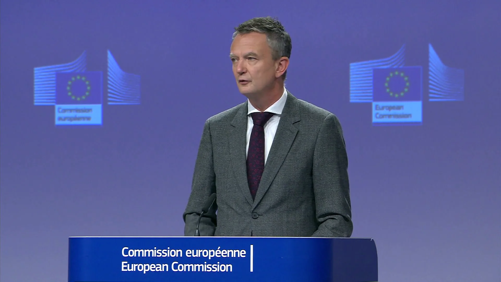 portavoz de la Comisión Europea, Eric Mamer portavoz de la Comisión Europea, Eric Mamer