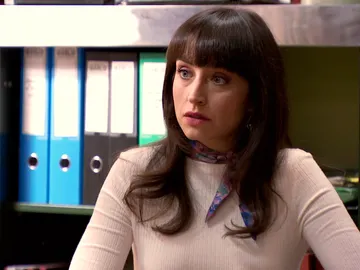 Paloma, tremendamente dolida al descubrir que Fran besó a Coral Paloma, tremendamente dolida al descubrir que Fran besó a Coral