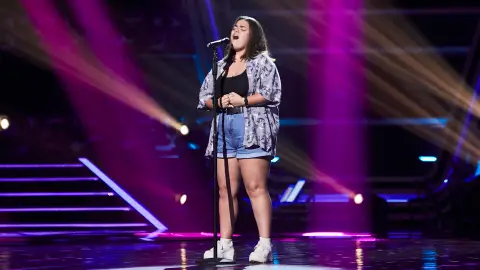 Inés Manzano canta ‘Before you go’ en las Audiciones a ciegas de ‘La Voz’ 'La Voz'