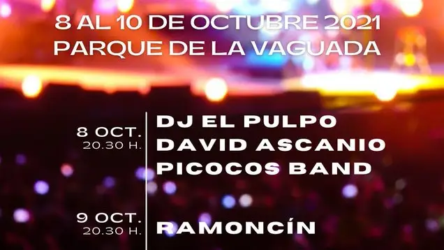 Programa Fiestas del barrio del Pilar 2021 de Madrid: Conciertos, actividades y todo lo que necesitas saber Programa Fiestas del barrio del Pilar 2021 de Madrid: Conciertos, actividades y todo lo que necesitas saber