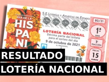 Comprobar Lotería Nacional: Resultado del Sorteo Extraordinario de la Hispanidad de hoy sábado 9 de octubre 