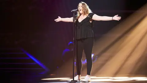 Noemí Martínez canta ‘Running’ en las Audiciones a ciegas de ‘La Voz’ 'La Voz'
