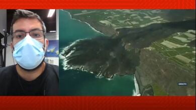 Un sismólogo advierte que sería preocupante que los terremotos de La Palma fueran en otra dirección diferente a la lava