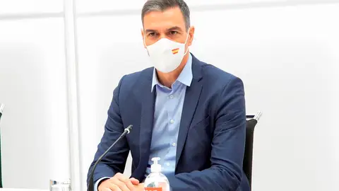 El presidente del gobierno y secretario general del PSOE, Pedro Sánchez, durante la reunión de la Comisión Ejecutiva Federal del PSOE, el último antes de la celebración, el próximo fin de semana en Valencia, del 40 Congreso del partido, esta mañana en la sede socialista de la calle Ferraz El presidente del gobierno y secretario general del PSOE, Pedro Sánchez, durante la reunión de la Comisión Ejecutiva Federal del PSOE, el último antes de la celebración, el próximo fin de semana en Valencia, del 40 Congreso del partido, esta mañana en la sede socialista de la calle Ferraz